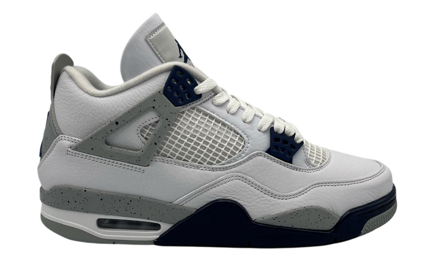 Air Jordan 4 Retro "White Midnight Navy" (PreOwned)