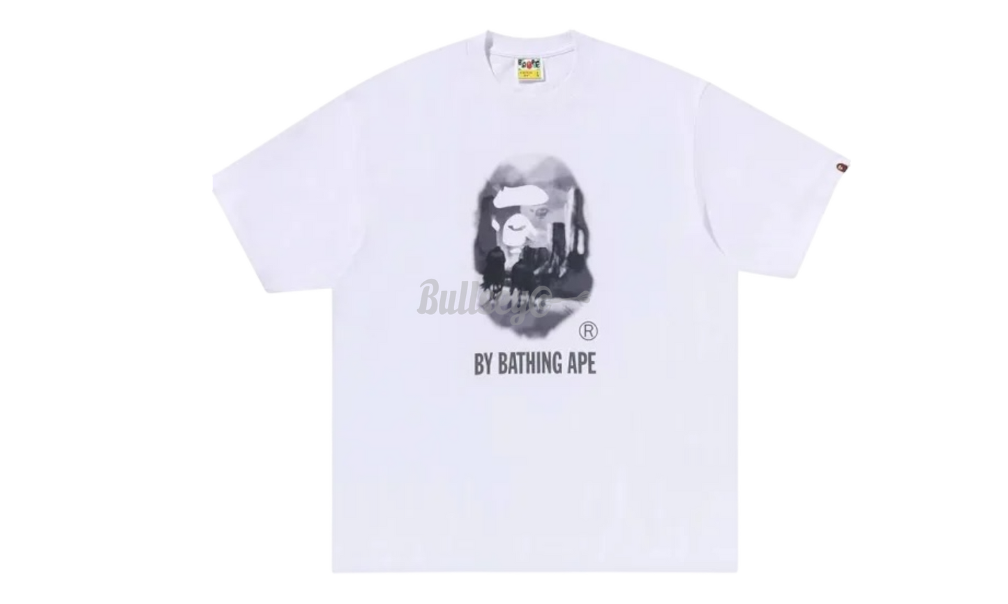 Bape Painting White T-Shirt-Bullseye Sneaker Boutique