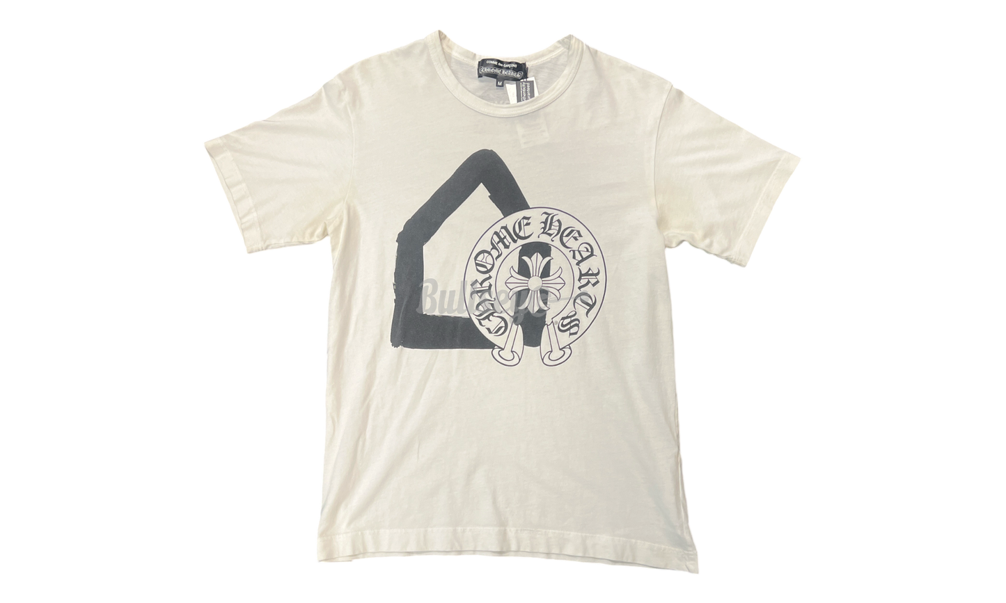 Chrome Hearts x CDG White T-Shirt (PreOwned)-Bullseye Sneaker Boutique