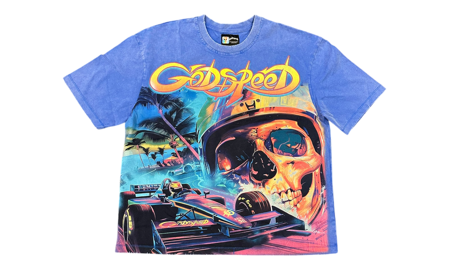 Godspeed F1 Dreams Royal Blue T-Shirt-Bullseye Sneaker Boutique