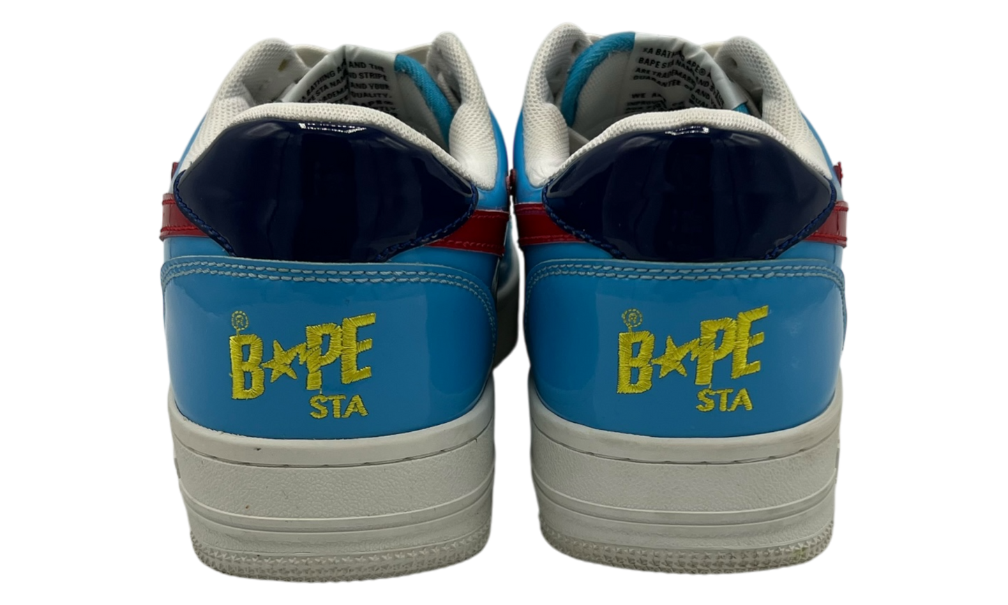 Bapesta Low "Color Block Yellow Navy Blue" (PreOwned)