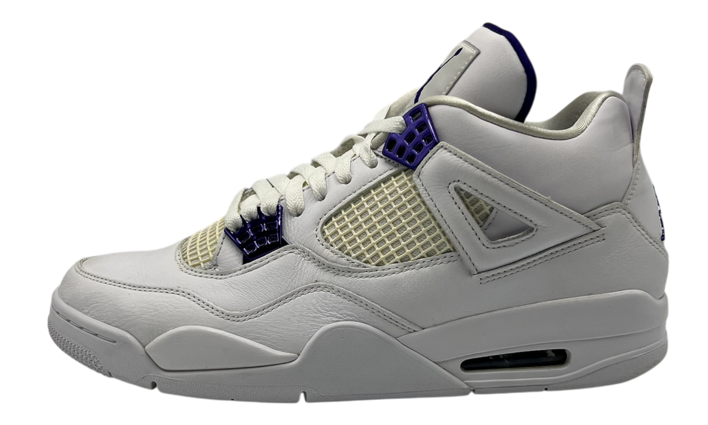 Air Jordan 4 Retro "Metallic Purple" (PreOwned)-Bullseye Sneaker Boutique