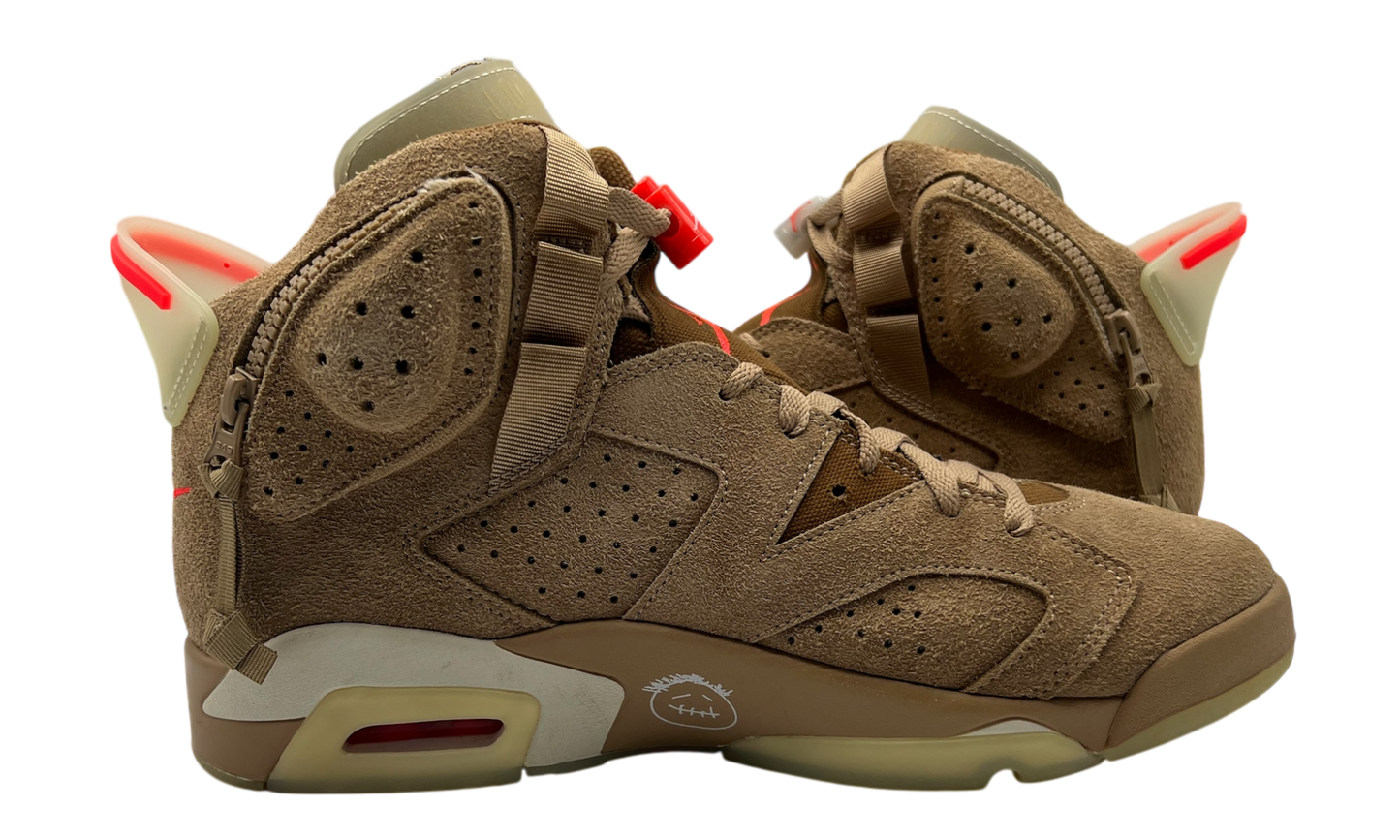 Travis Scott x Air Jordan 6 Retro "British Khaki" (PreOwned)