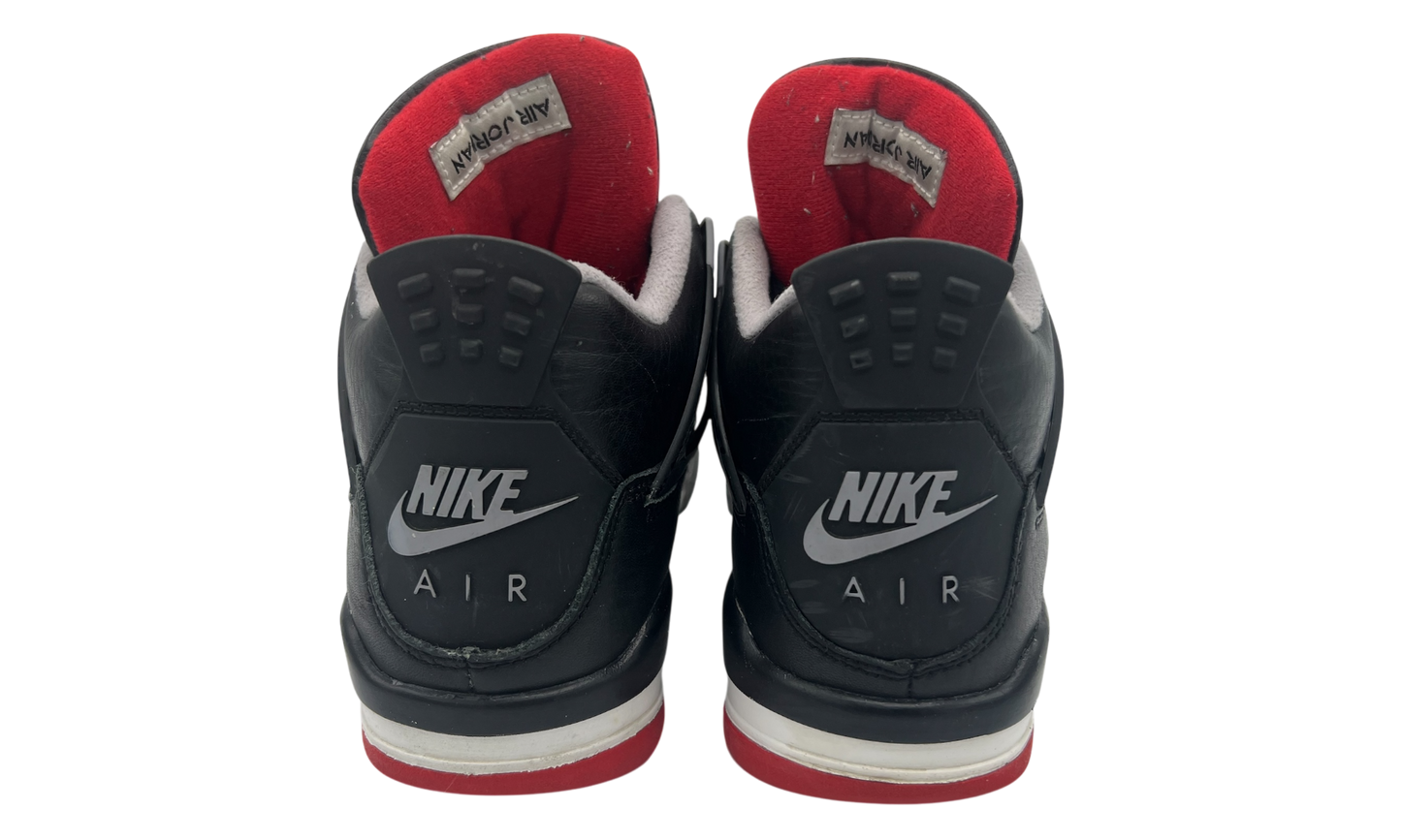 Air Jordan 4 Retro "Bred Reimagined" GS (PreOwned) (No Box)