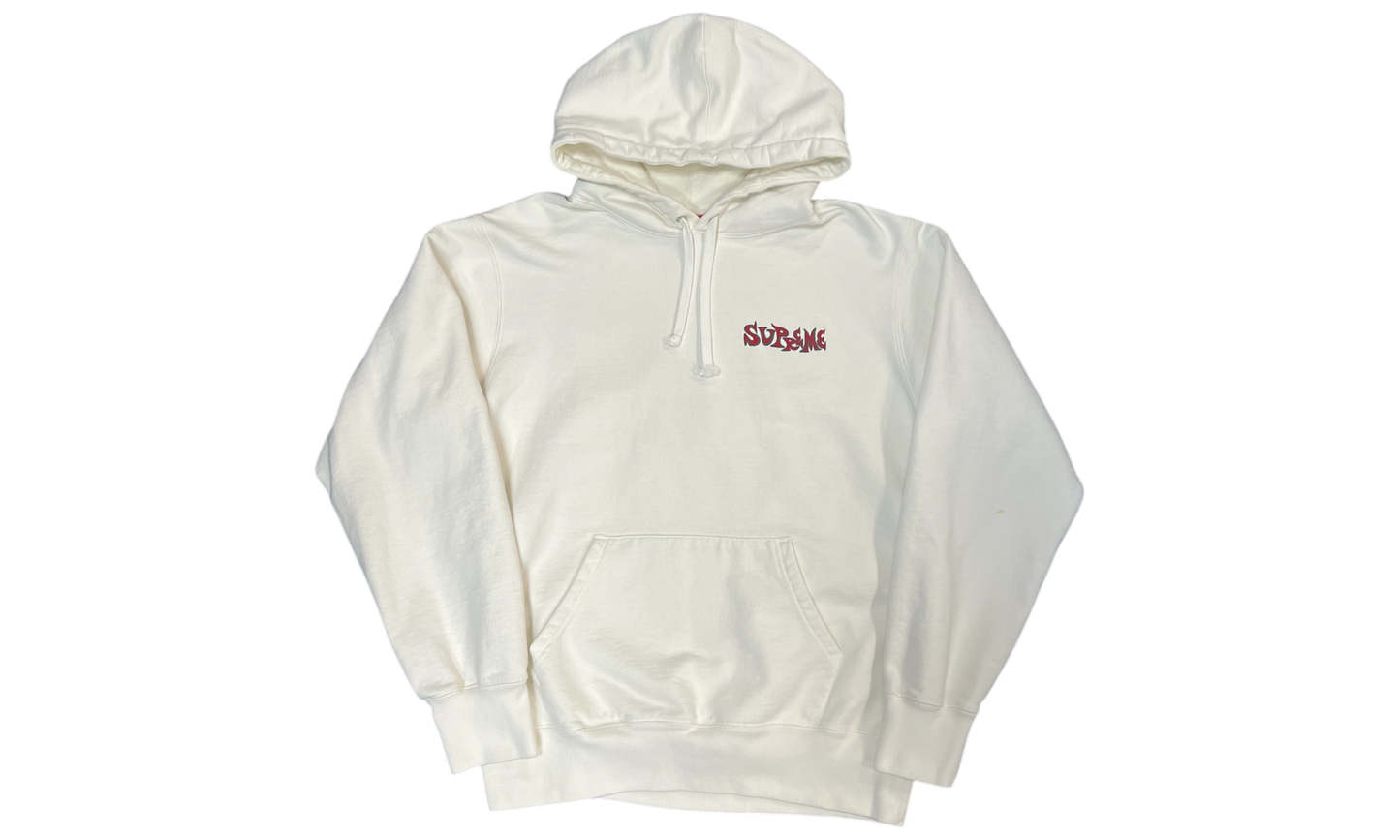 Supreme Portrait White Hoodie (PreOwned)