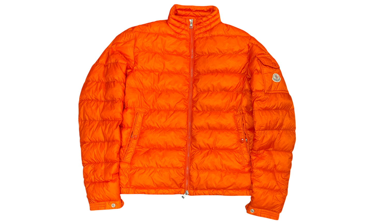 Moncler Orange Down Jacket (PreOwned)