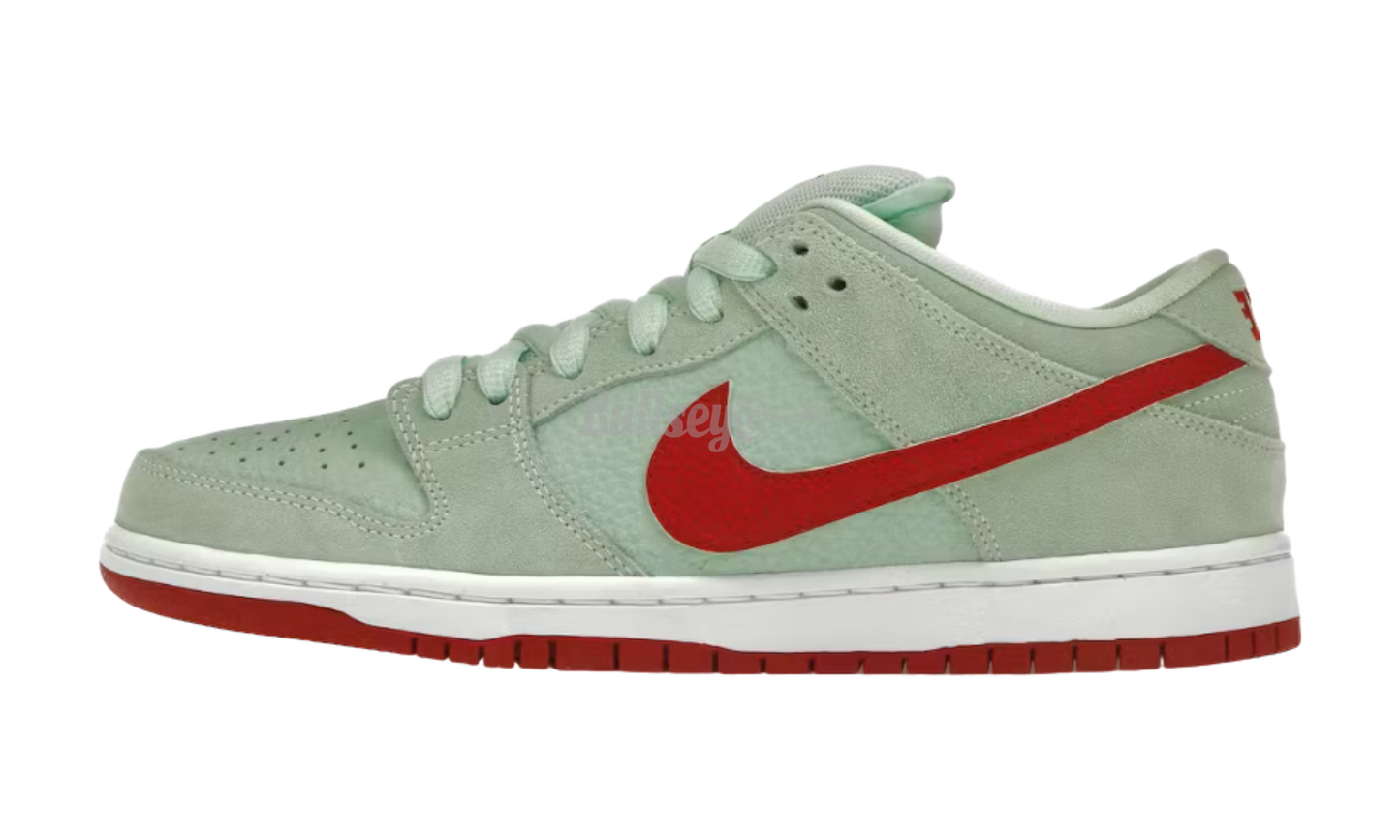Nike SB Dunk Low "Medium Mint Gym Red"-Bullseye Sneaker Boutique