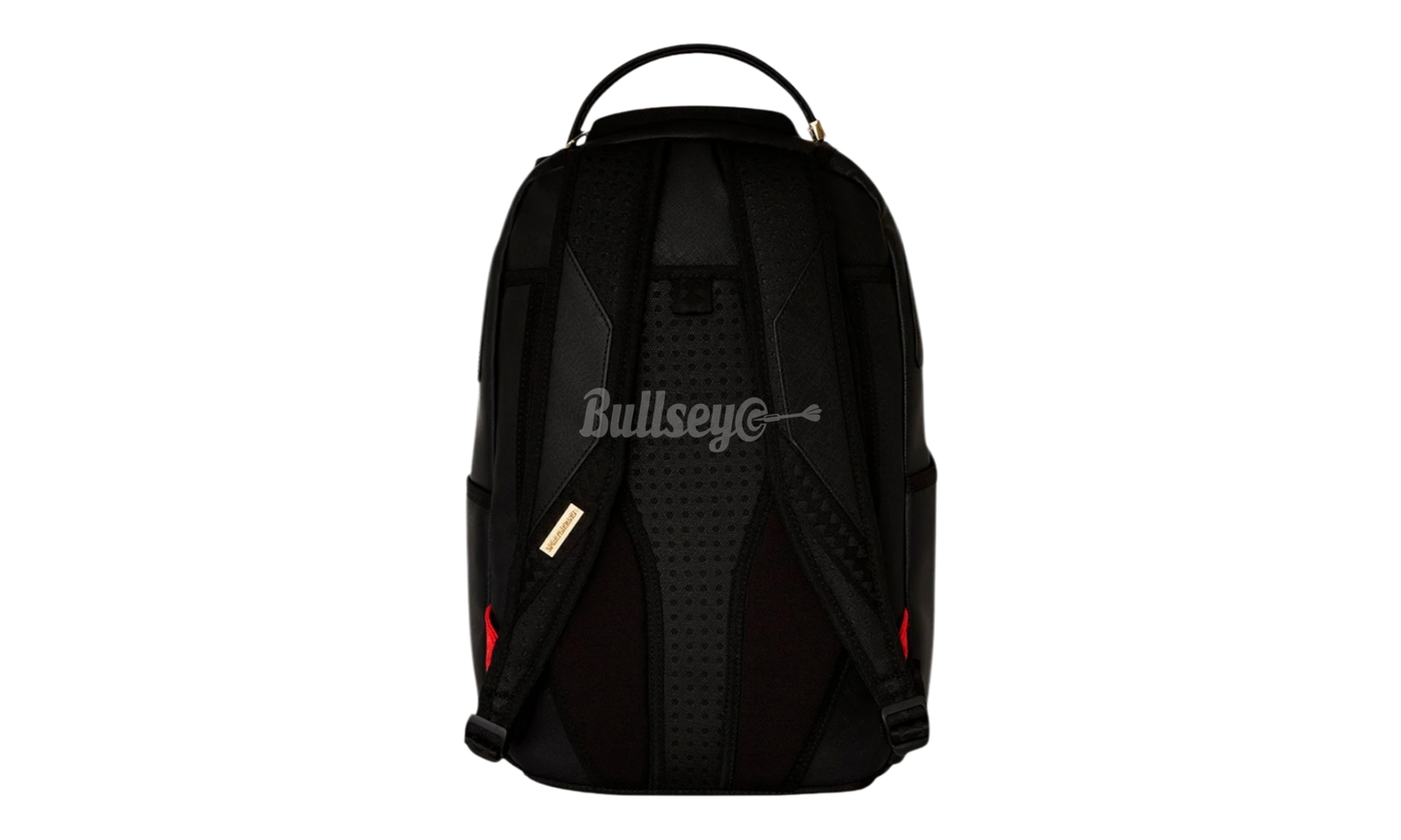 Sprayground Gold Stripes Black DLXSV Backpack