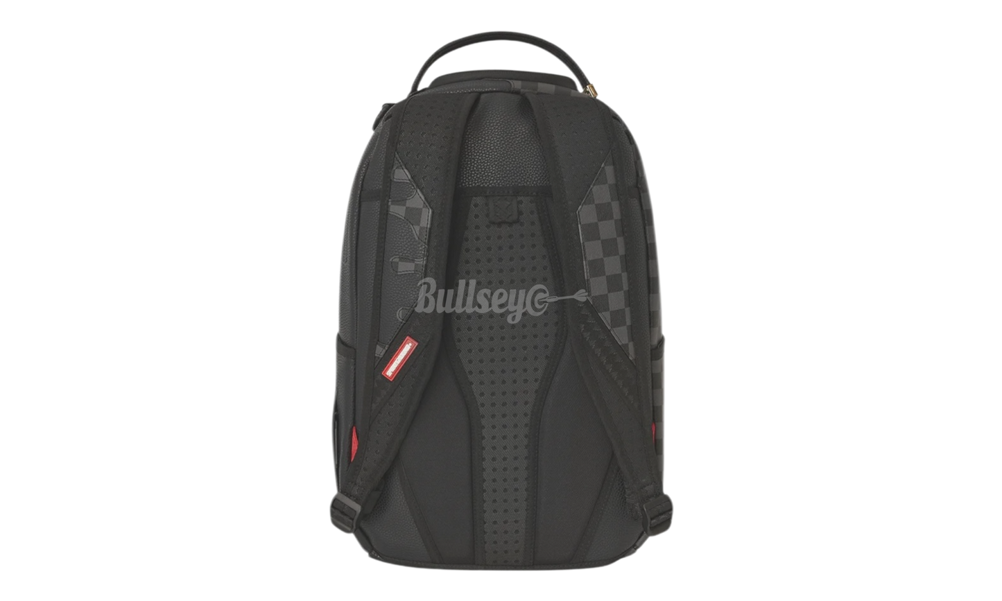 Sprayground Unfinished Shark DLXSV Black Backpack
