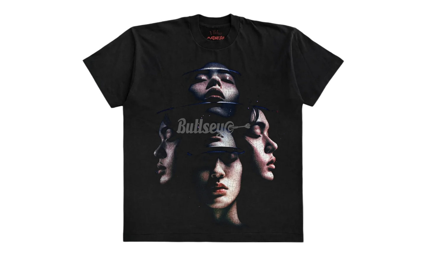 Works Of Madness Minds Black T-Shirt-Bullseye Sneaker Boutique