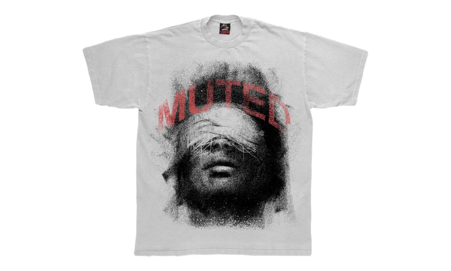 Works Of Madness Muted White T-Shirt-Bullseye Sneaker Boutique