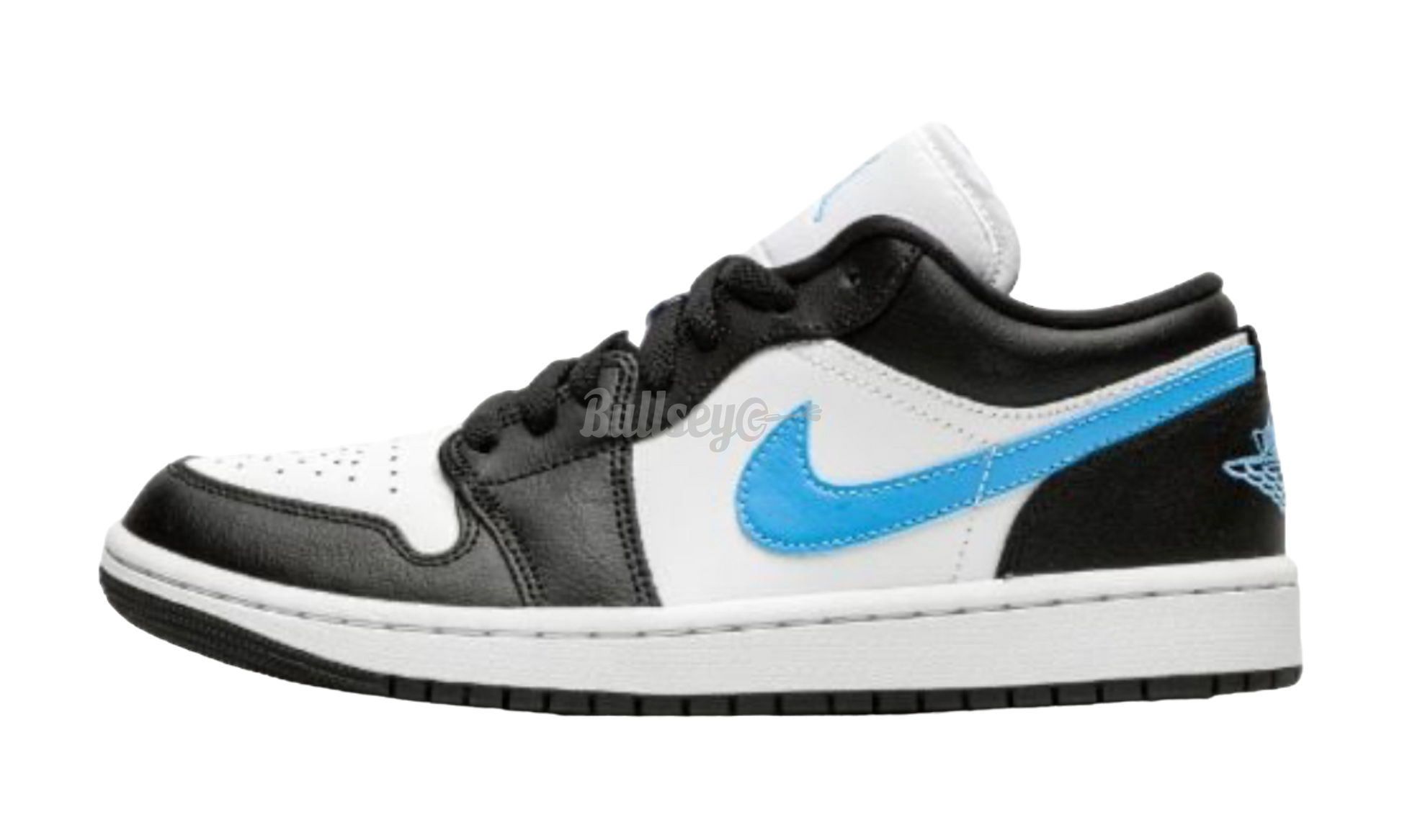 Air Jordan 1 Low "Black University Blue White"-Bullseye Sneaker Boutique