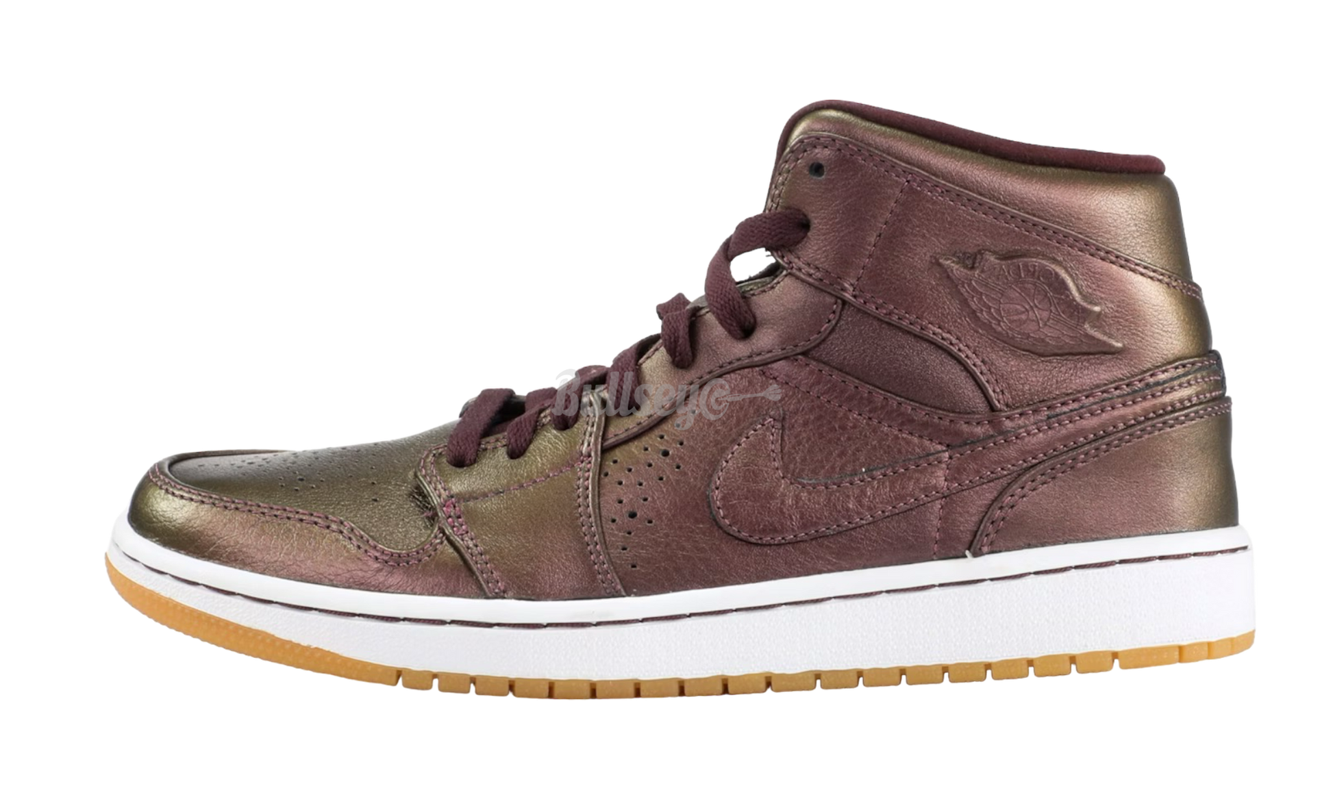 Air Jordan 1 Mid Nouveau "Deep Burgundy Gum" (PreOwned)-Bullseye Sneaker Boutique