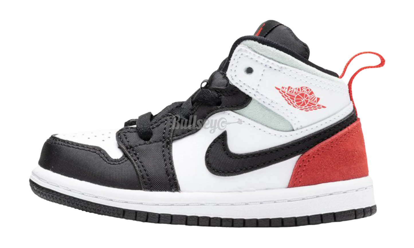 Air Jordan 1 Mid "Red Spruce" Toddler-Bullseye Sneaker Boutique