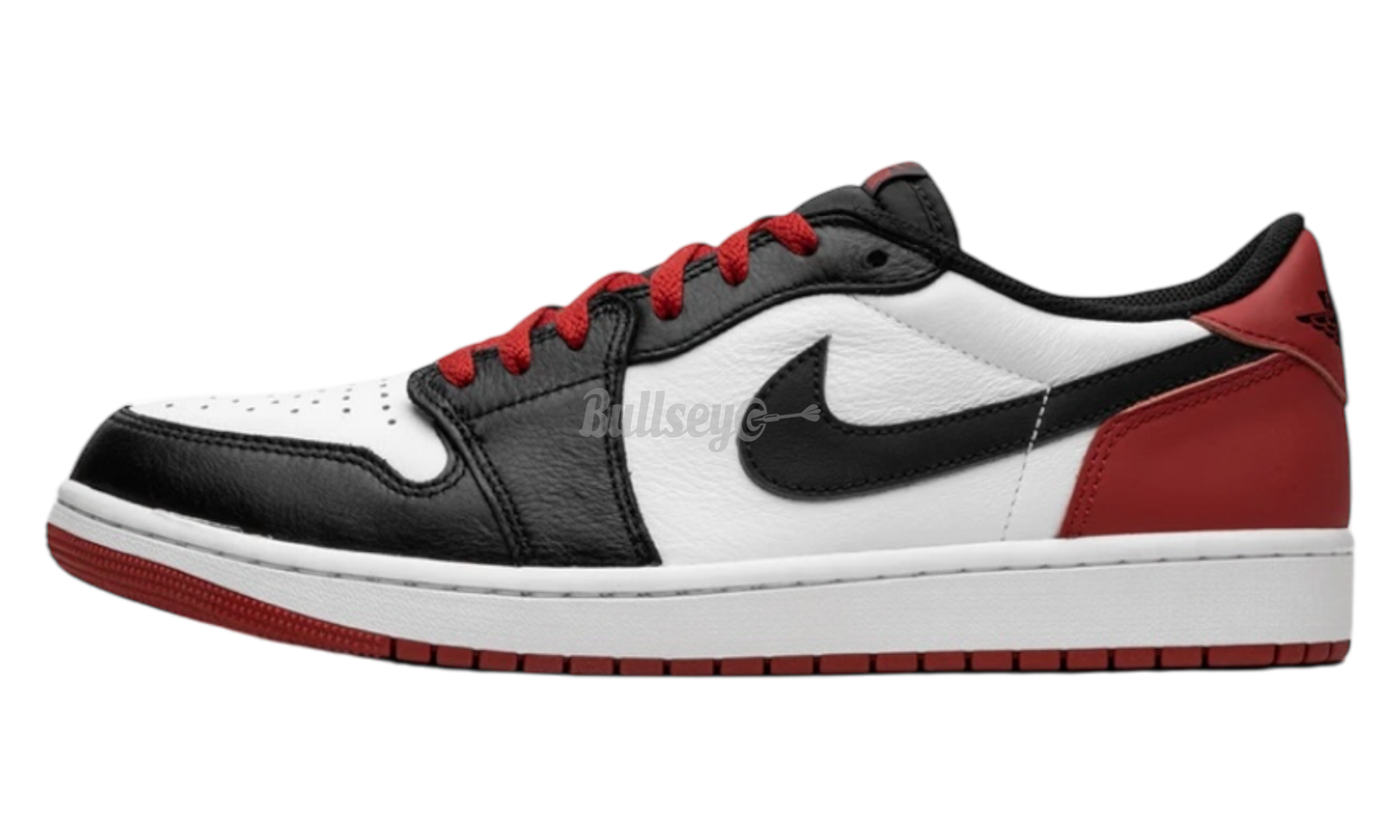 Air Jordan 1 Retro Low OG "Black Toe" (2023) (PreOwned)-Bullseye Sneaker Boutique