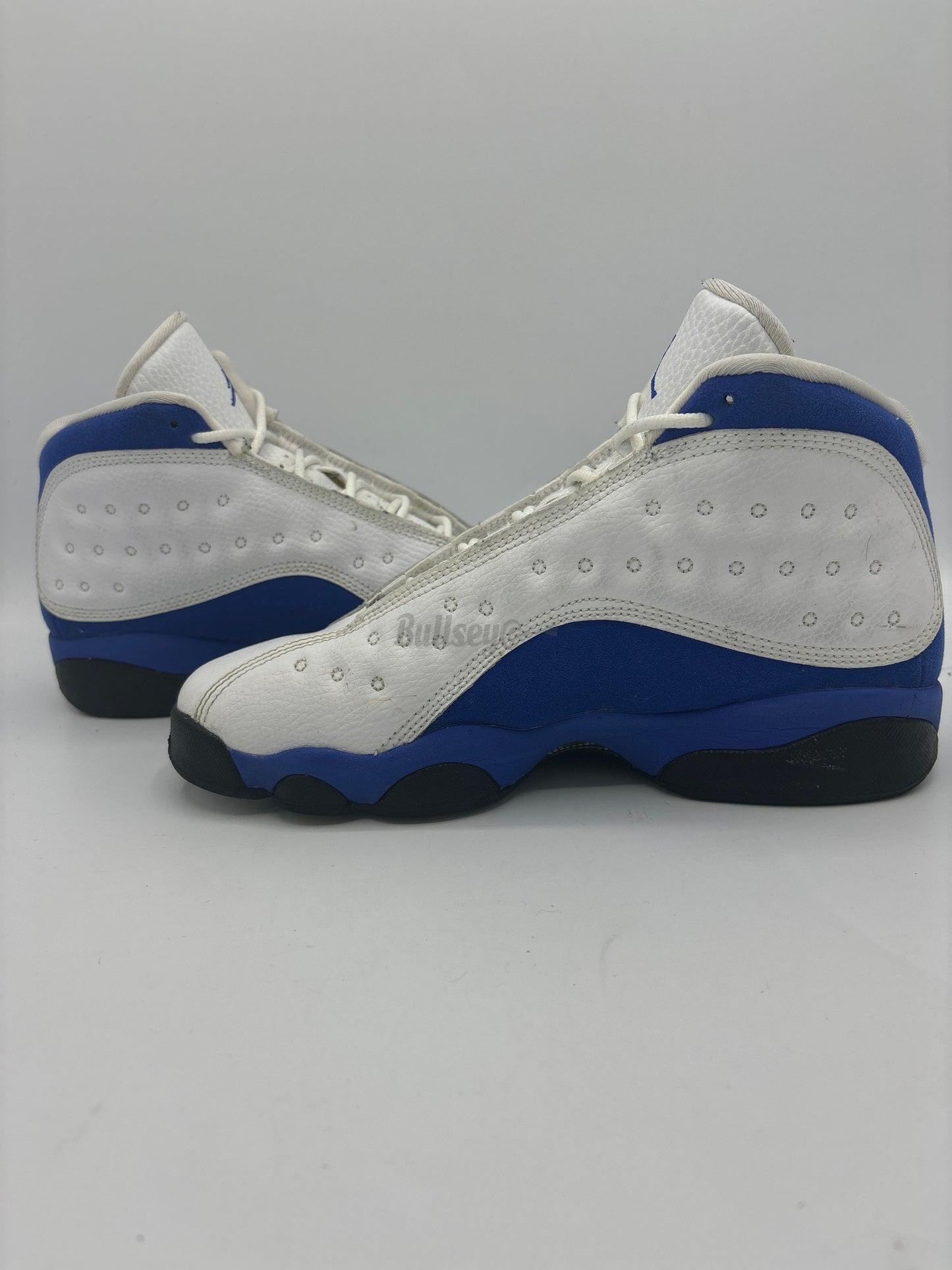 Air Jordan 13 Retro White Hyper Royal Black GS (Rep Box)