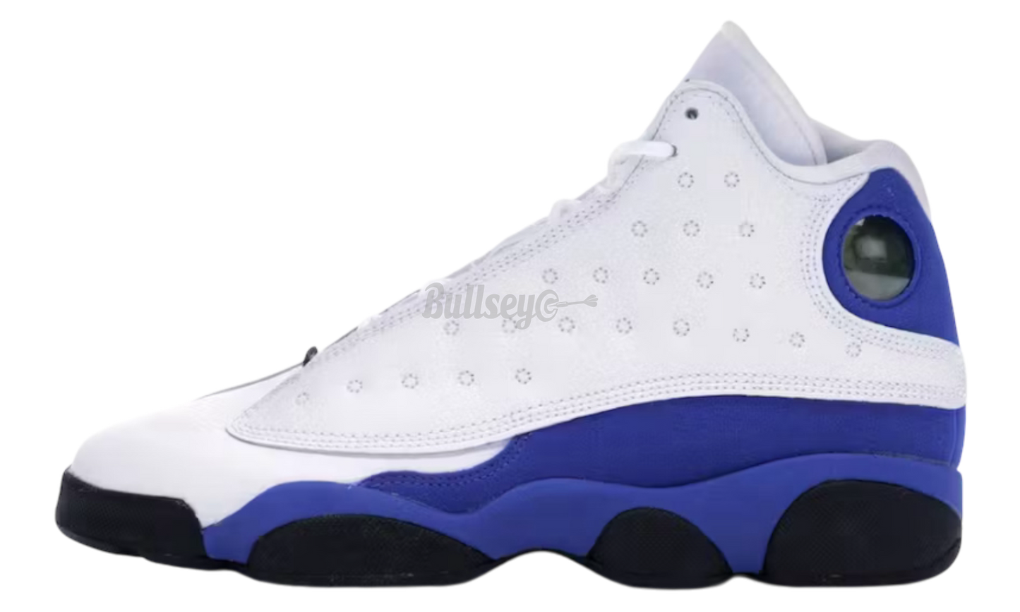 Air Jordan 13 Retro White Hyper Royal Black GS (Rep Box)-Bullseye Sneaker Boutique