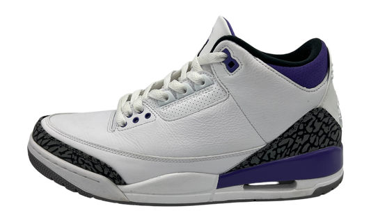 Air Jordan 3 Retro "Dark Iris" (PreOwned)-Bullseye Sneaker Boutique
