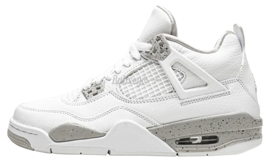 Air Jordan 4 Retro "White Oreo" GS (PreOwned)-Bullseye Sneaker Boutique