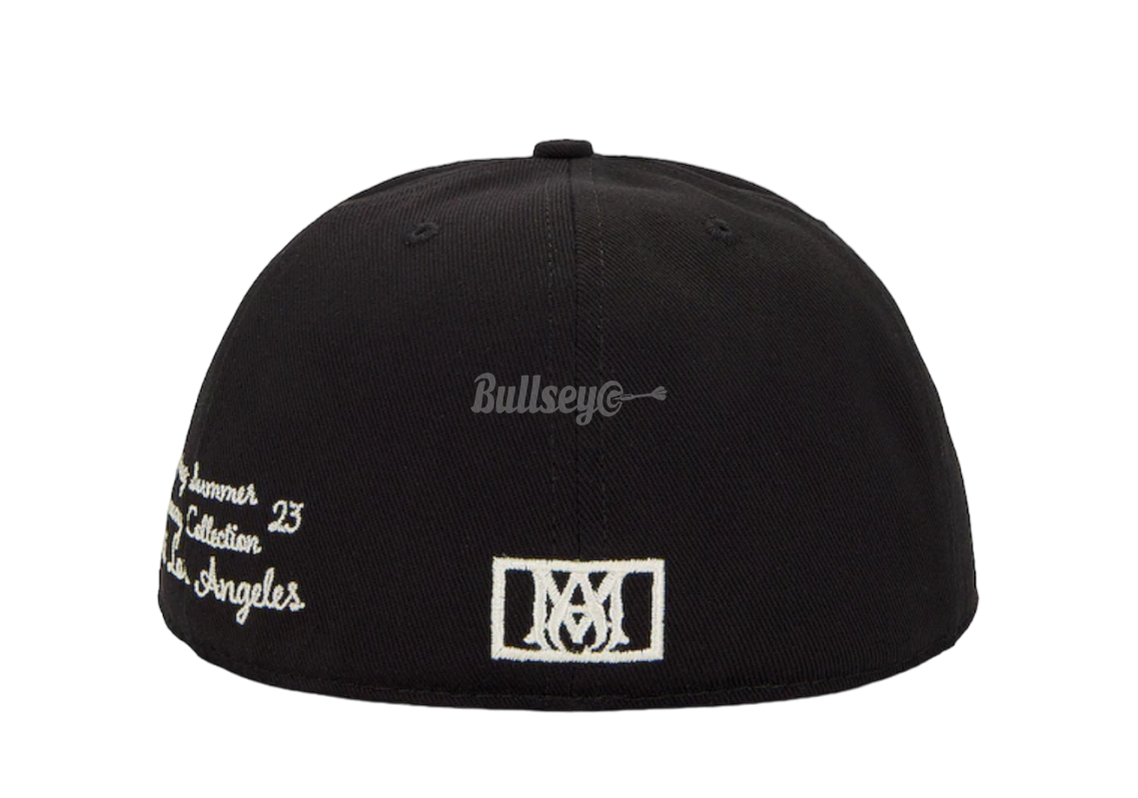 Amiri Black 'M.A.' Fitted Hat (PreOwned)