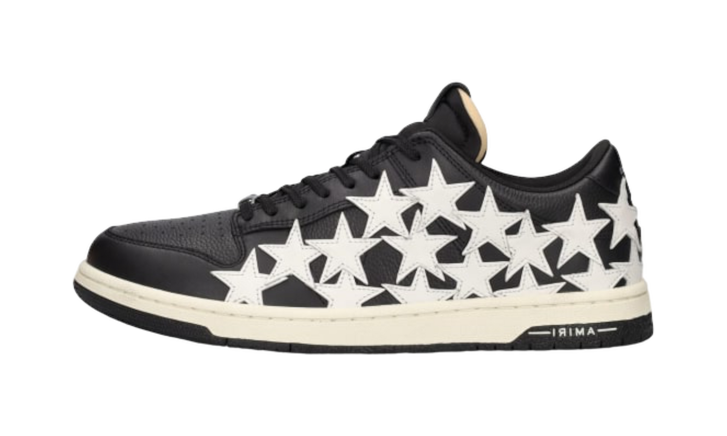 Amiri Black/White Stars Low-Bullseye Sneaker Boutique