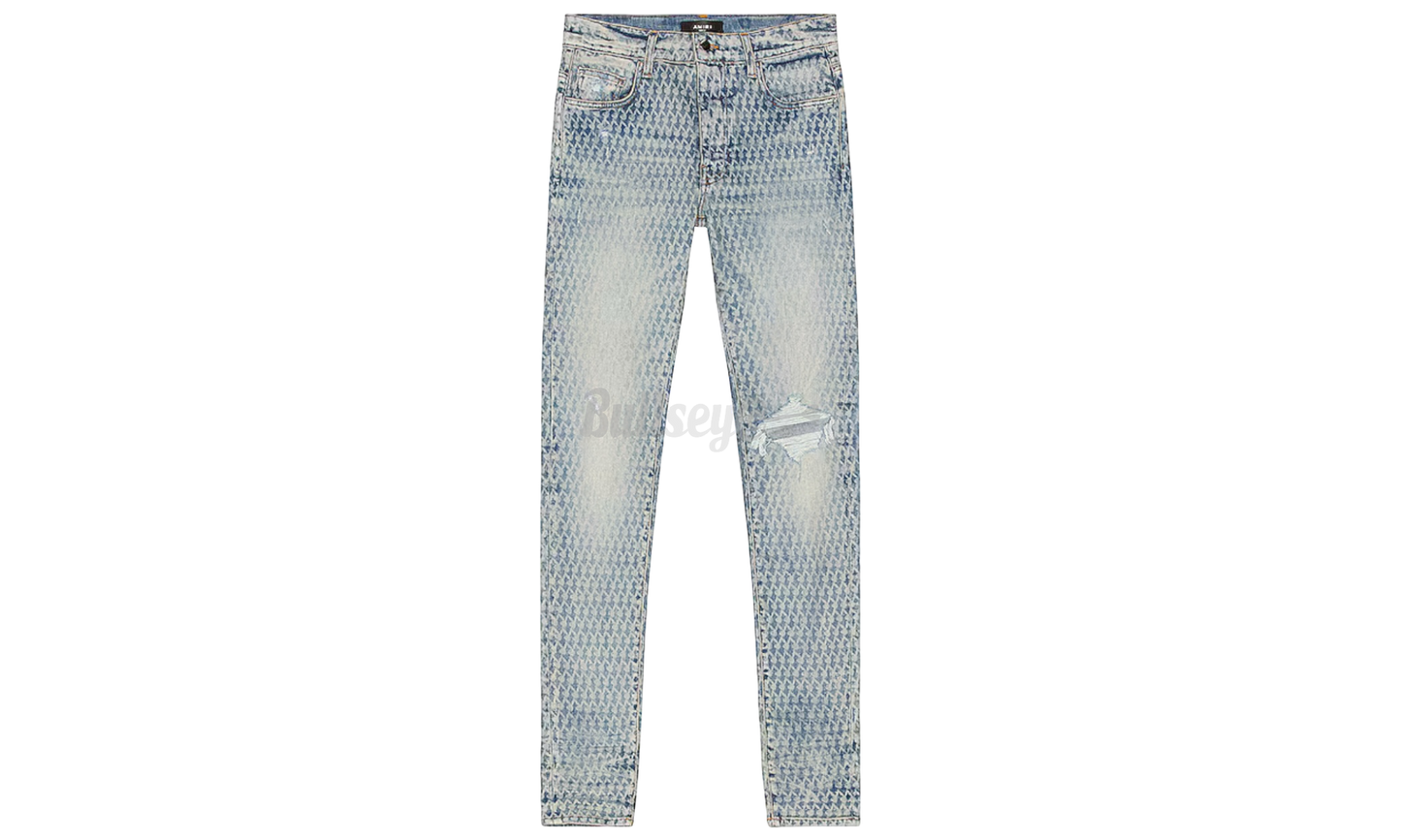 Amiri Playboy Laser Blue Jeans-Bullseye Sneaker Boutique