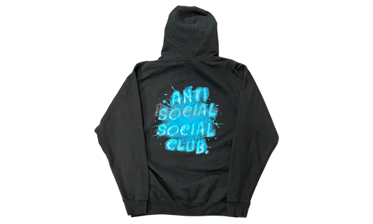 Anti Social Club Blue Lightning Hoodie (PreOwned)-Bullseye Sneaker Boutique