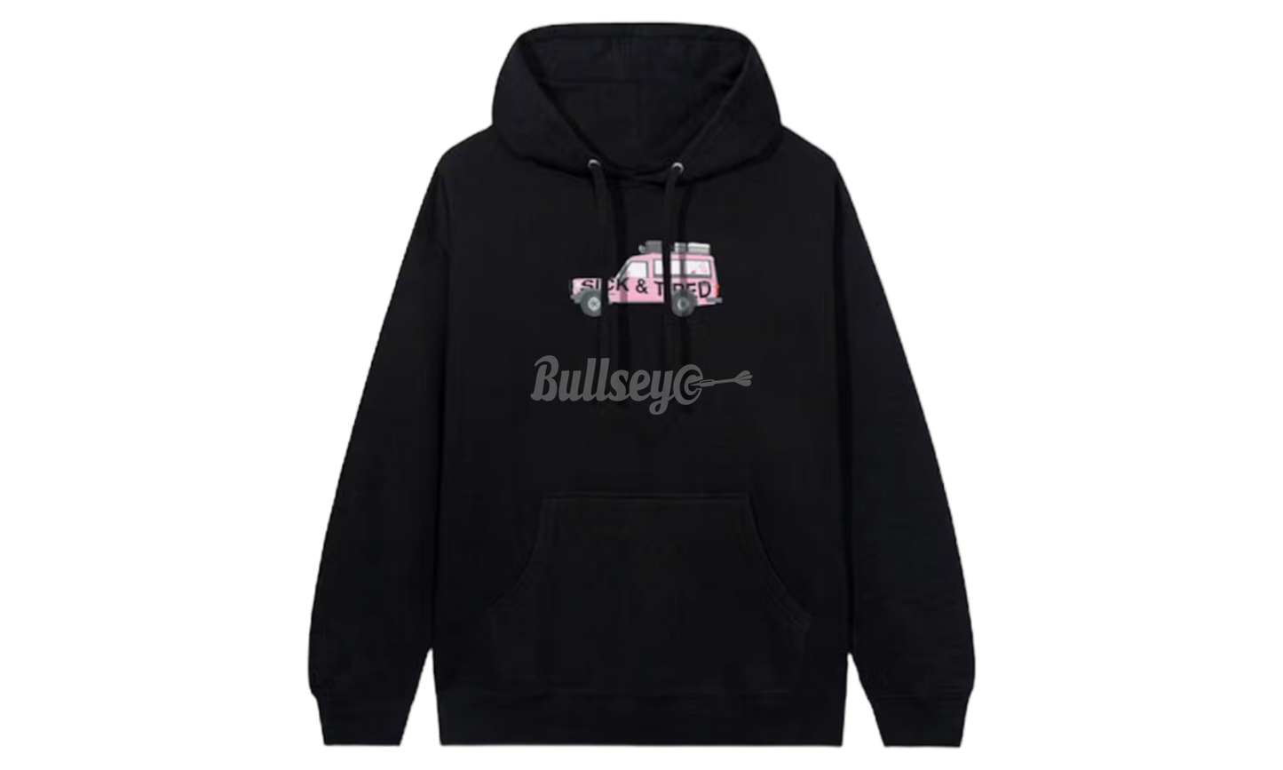 Anti-Social Club "Everyone In LA" Black Hoodie-Bullseye Sneaker Boutique