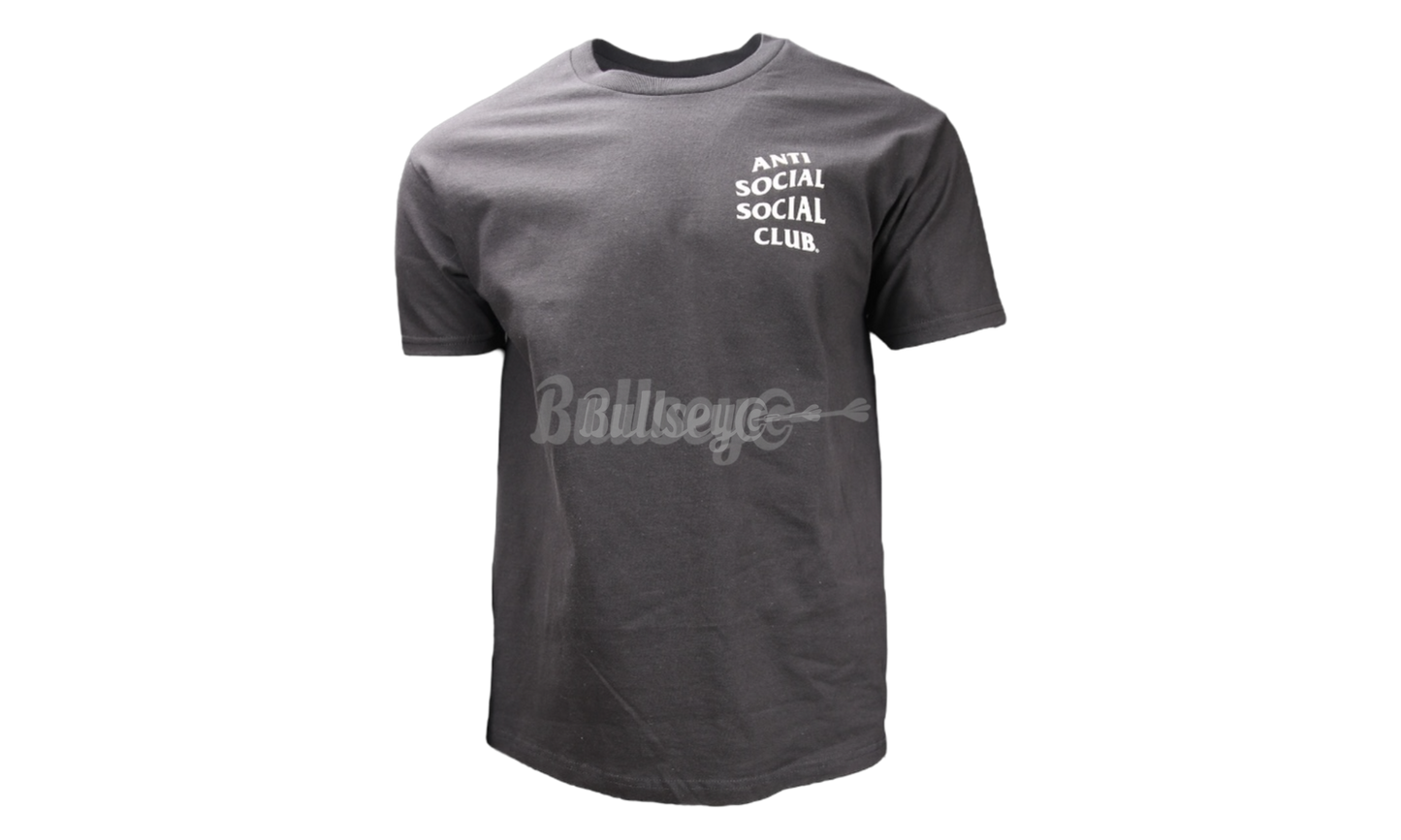 Anti-Social Club Flowers/Tan Logo Black T-Shirt