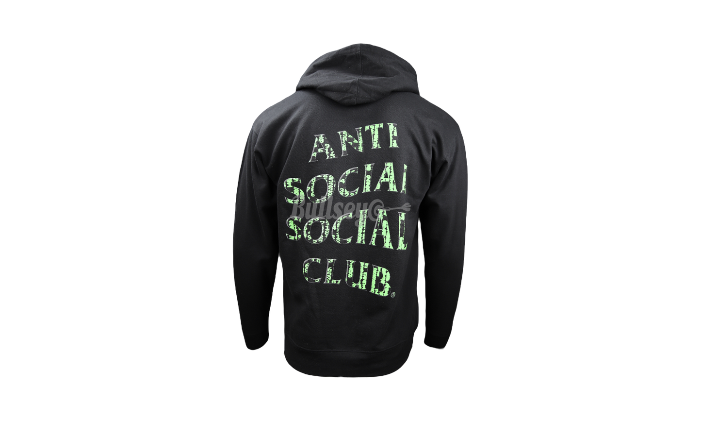 Anti-Social Club "Glitch" Black Hoodie-Bullseye Sneaker Boutique