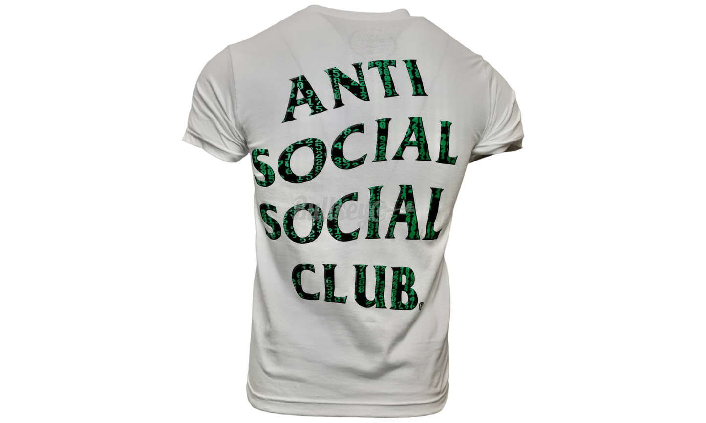 Anti-Social Club "Glitch" White T-Shirt-Bullseye Sneaker Boutique
