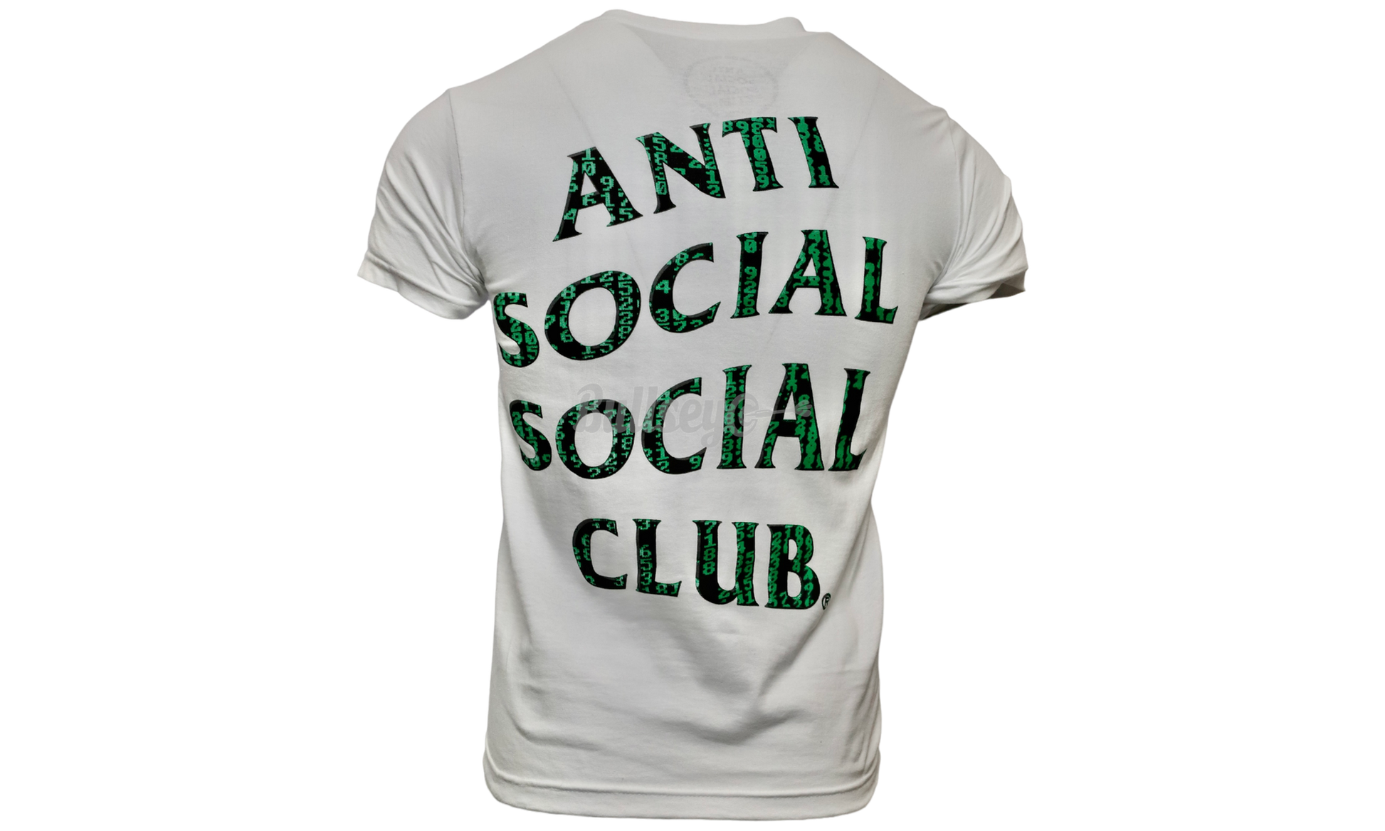 Anti-Social Club "Glitch" White T-Shirt-Bullseye Sneaker Boutique