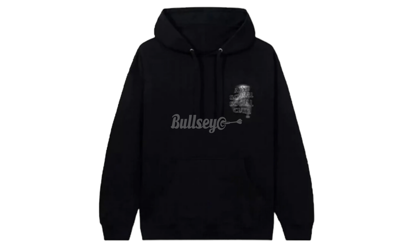 Anti-Social Club "Twisted" Black Hoodie-Bullseye Sneaker Boutique