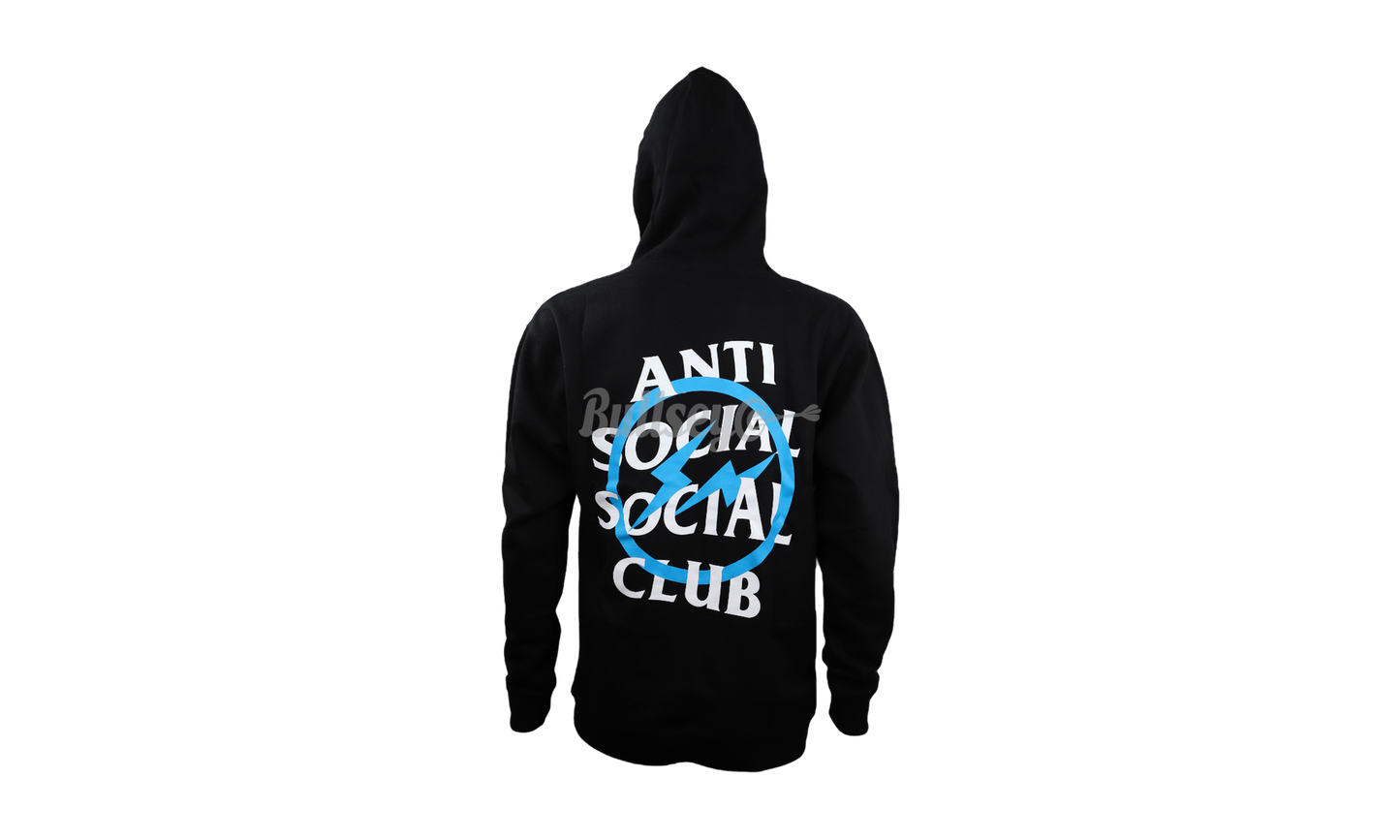 Anti-Social Club X Fragment Blue Bolt Hoodie-Bullseye Sneaker Boutique