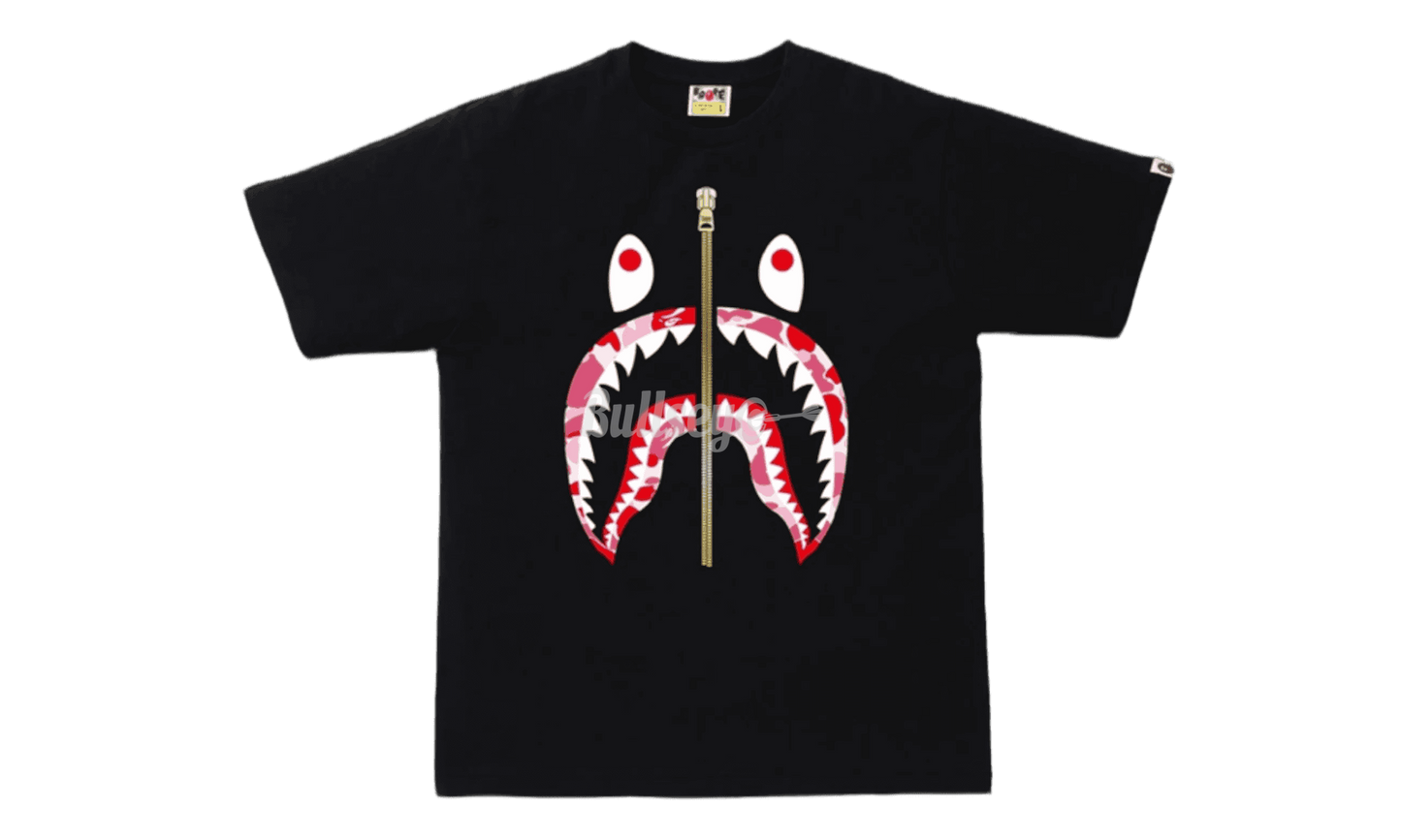 Bape ABC Black/Pink Camo Shark T-Shirt-Bullseye Sneaker Boutique