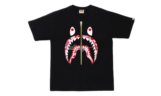 Bape ABC Black/Pink Camo Shark T-Shirt-Bullseye Sneaker Boutique