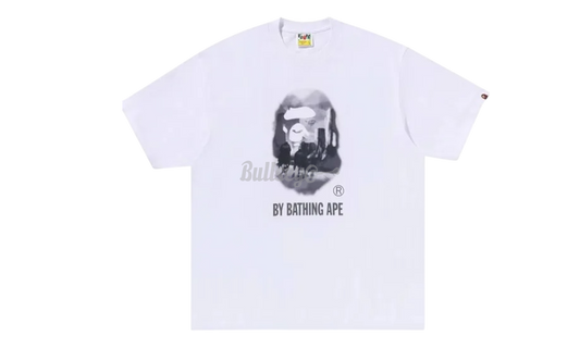 Bape Painting White T-Shirt-Bullseye Sneaker Boutique