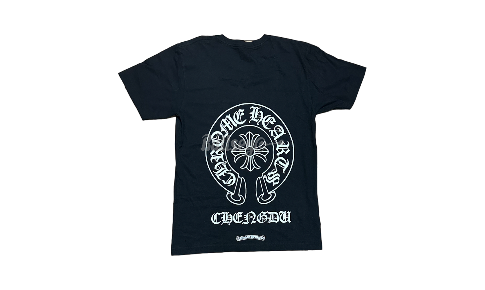 Chrome Hearts Chengdu Horseshoe Black T-Shirt-Bullseye Sneaker Boutique