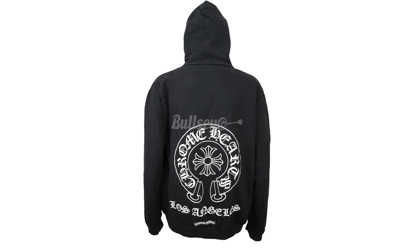 Chrome Hearts Los Angeles Horseshoe Black Pullover Hoodie-Bullseye Sneaker Boutique