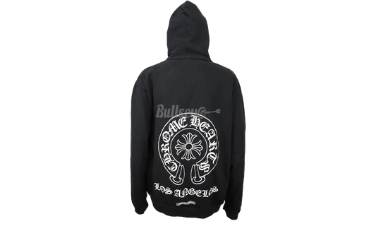 Chrome Hearts Los Angeles Horseshoe Black Pullover Hoodie-Bullseye Sneaker Boutique