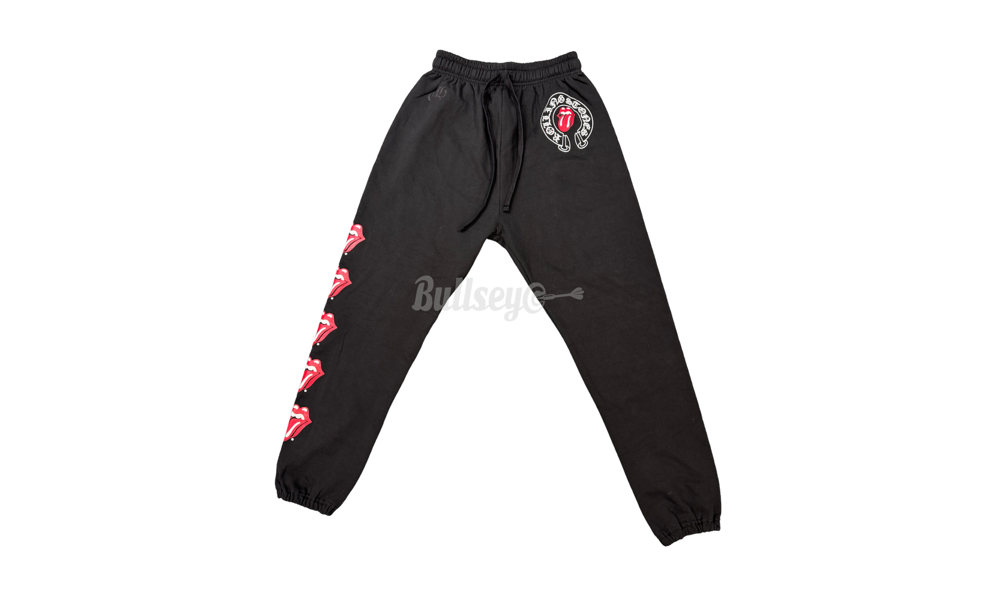 Chrome Hearts Rolling Stones Black Sweatpants-Bullseye Sneaker Boutique