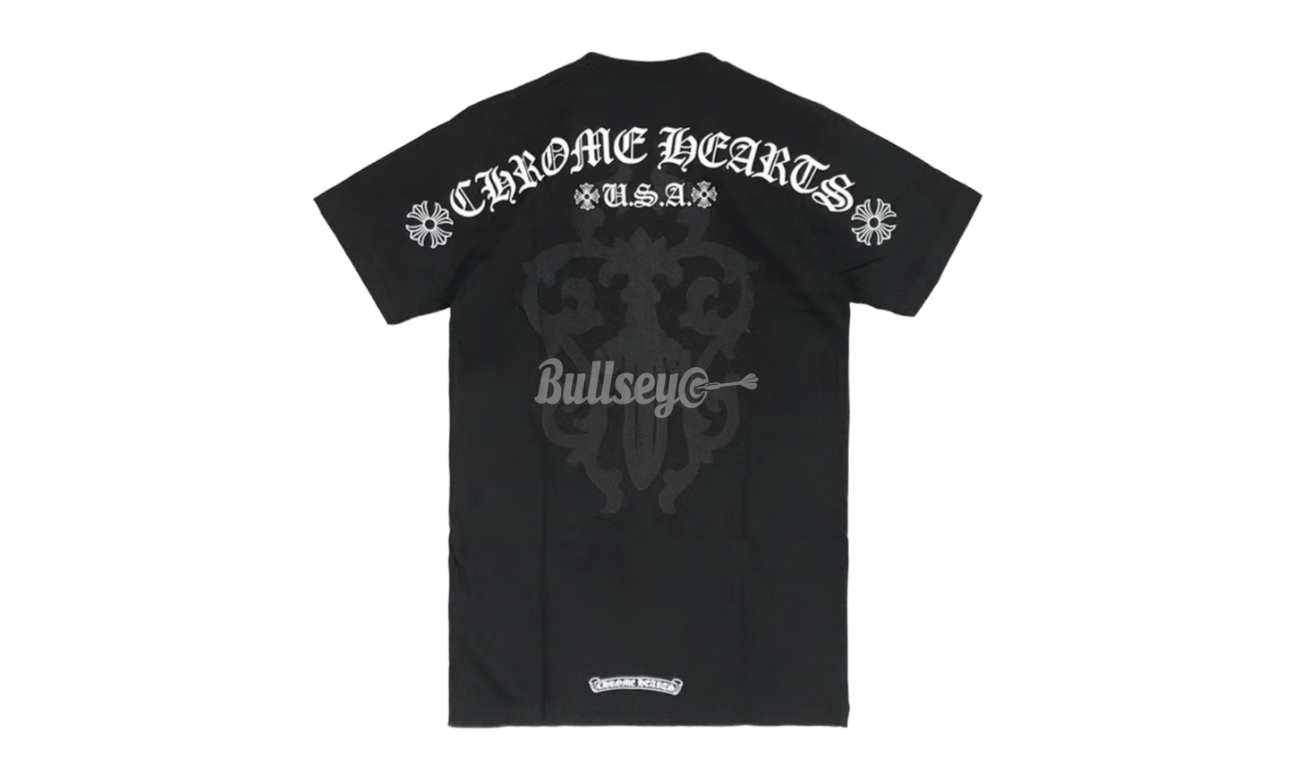 Chrome Hearts USA Dagger Black T-Shirt-Bullseye Sneaker Boutique