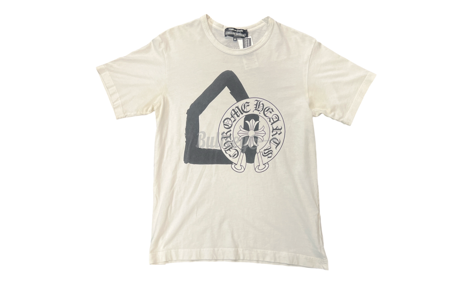 Chrome Hearts x CDG White T-Shirt (PreOwned)-Bullseye Sneaker Boutique