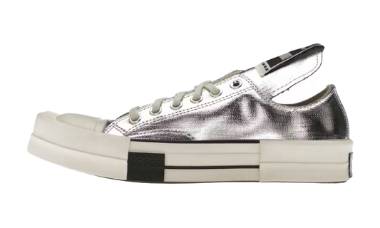 Converse x Rick Owens DRKSHDW Low "Silver"