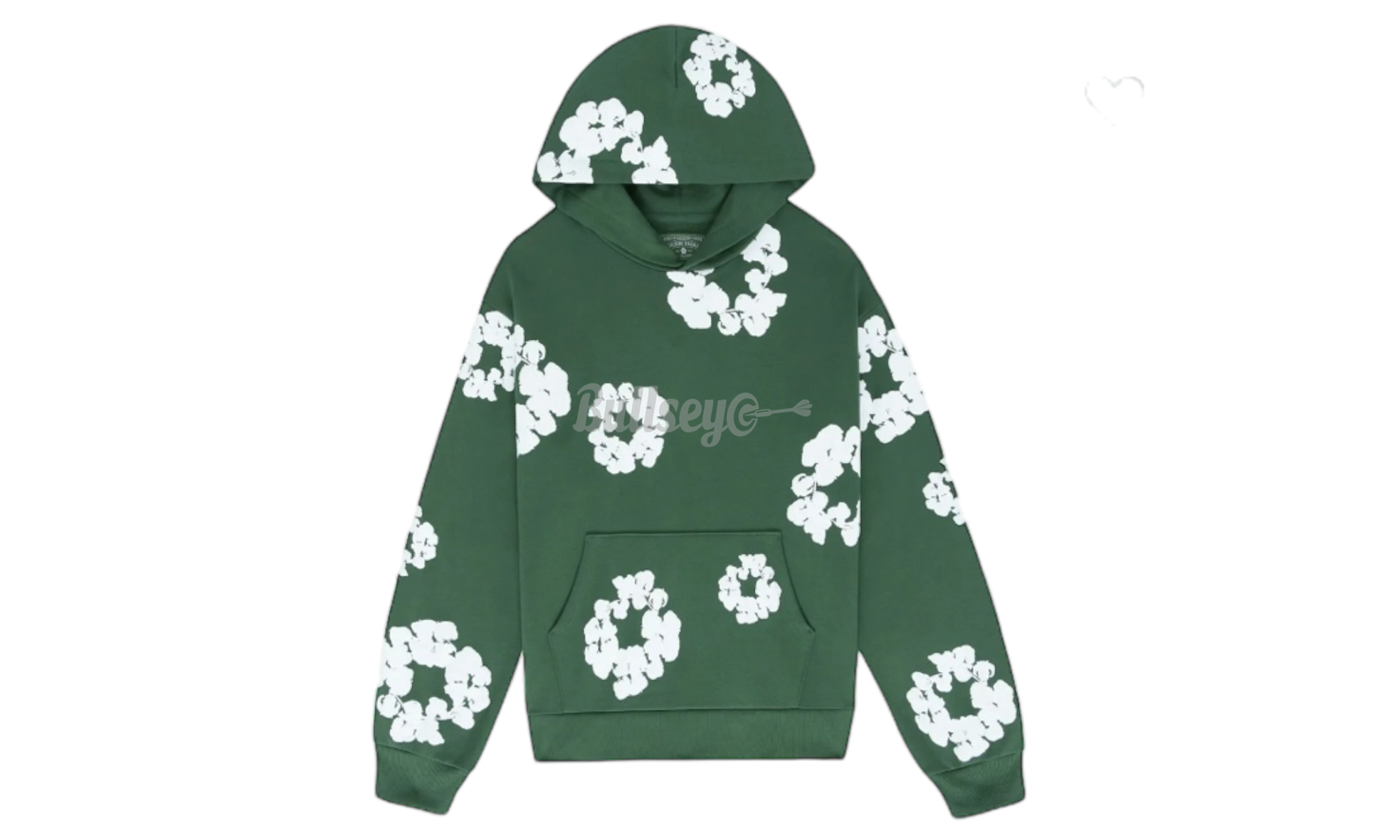 Denim Tears The Cotton Wreath Green Hoodie-Bullseye Sneaker Boutique