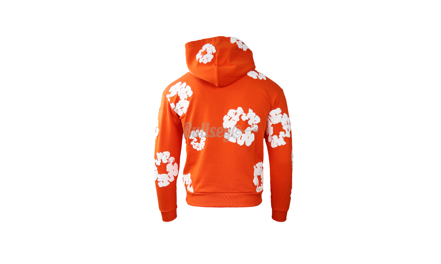 Denim Tears The Cotton Wreath Orange Hoodie