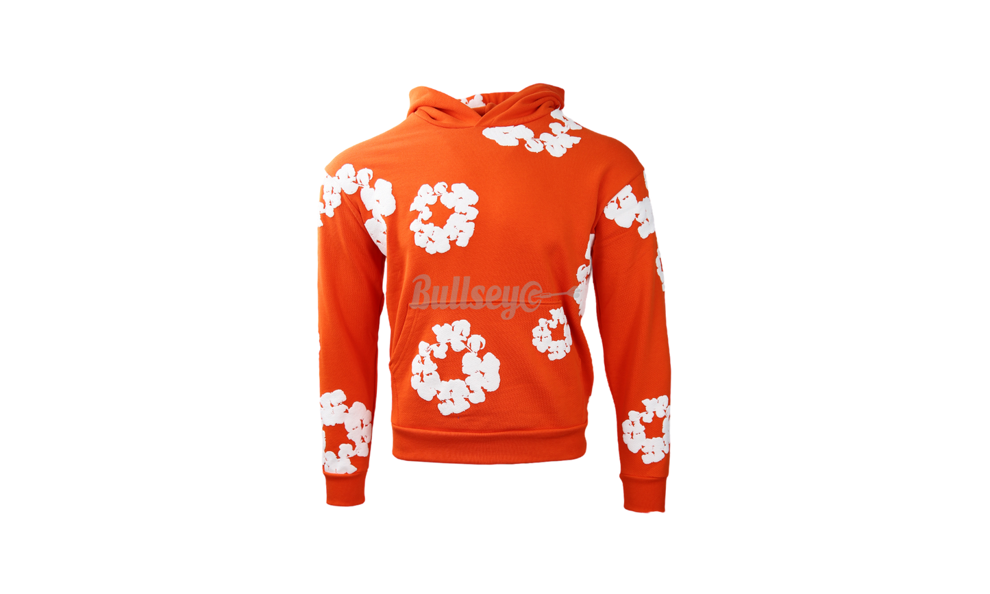 Denim Tears The Cotton Wreath Orange Hoodie-Bullseye Sneaker Boutique