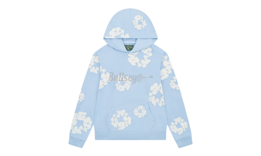 Denim Tears The Cotton Wreath Powder Blue Hoodie-Bullseye Sneaker Boutique