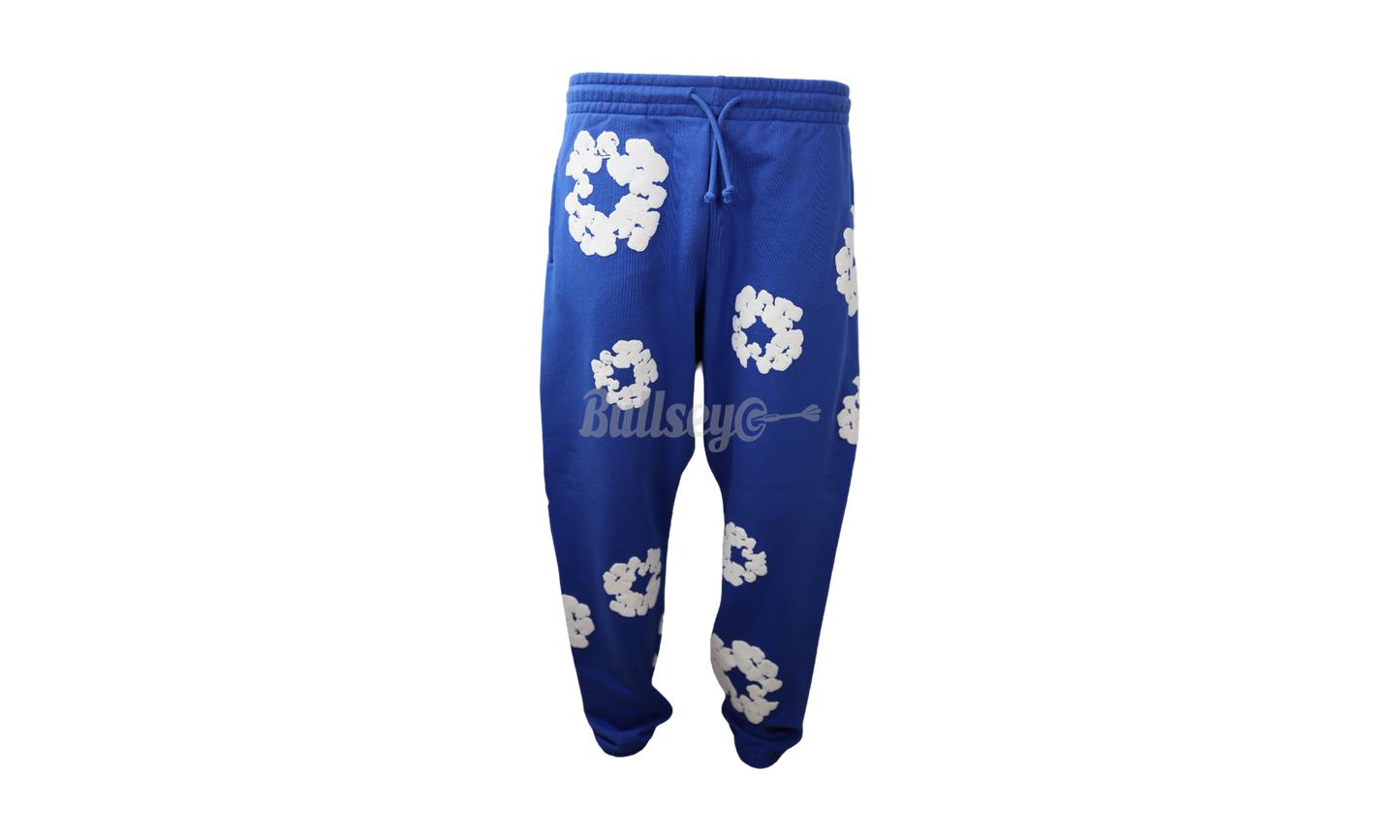 Denim Tears The Cotton Wreath Sweatpants Royal Blue-Bullseye Sneaker Boutique