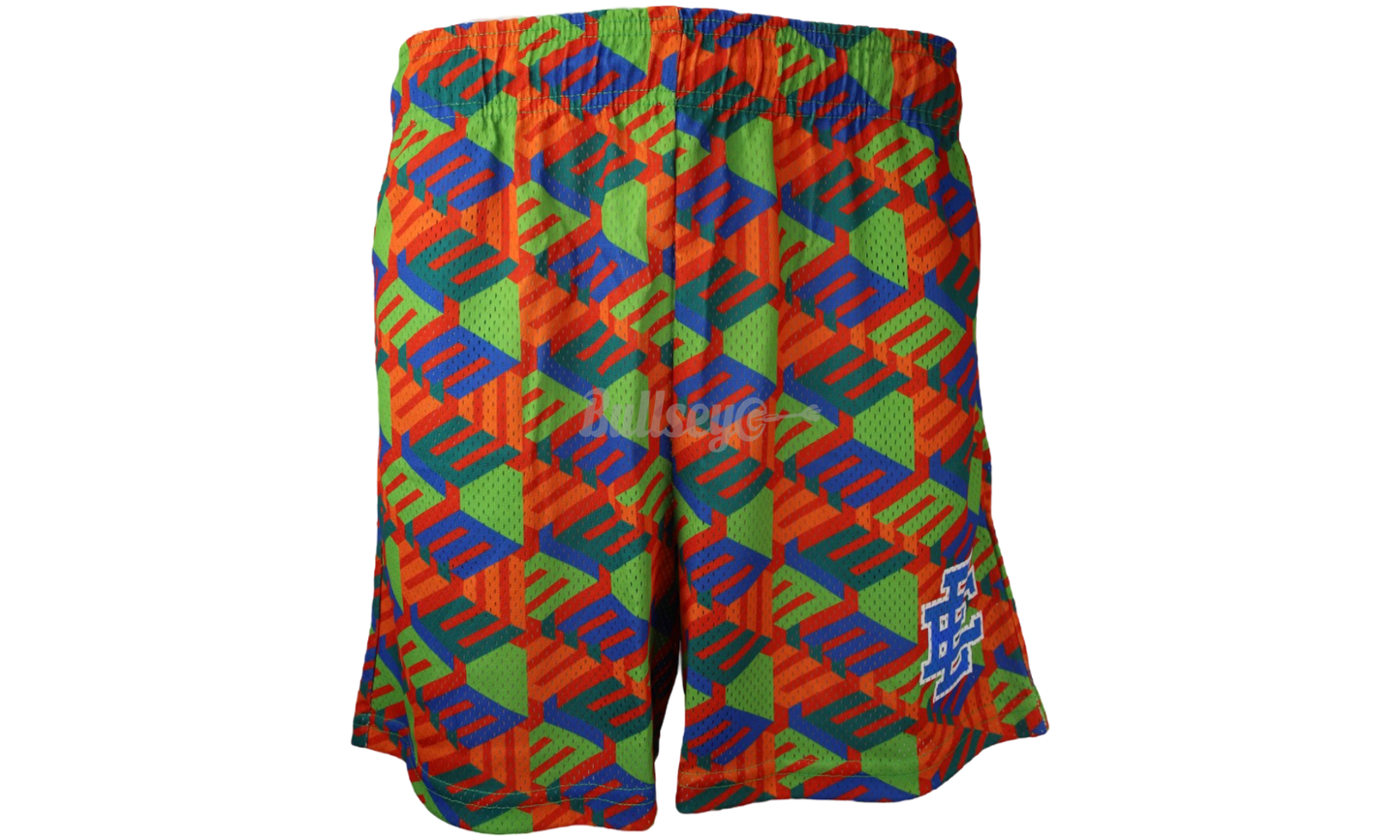 Eric Emanuel EE Basic Short Fashion Scholarship Fund Green/Blue/Orange-Bullseye Sneaker Boutique